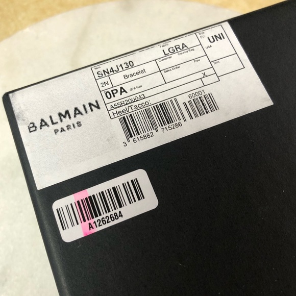 Balmain Leather Snap Bracelet Like Boys NEW He She - Picture 10 of 14